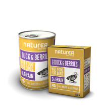 Naturea dog - kaczka z jagodami