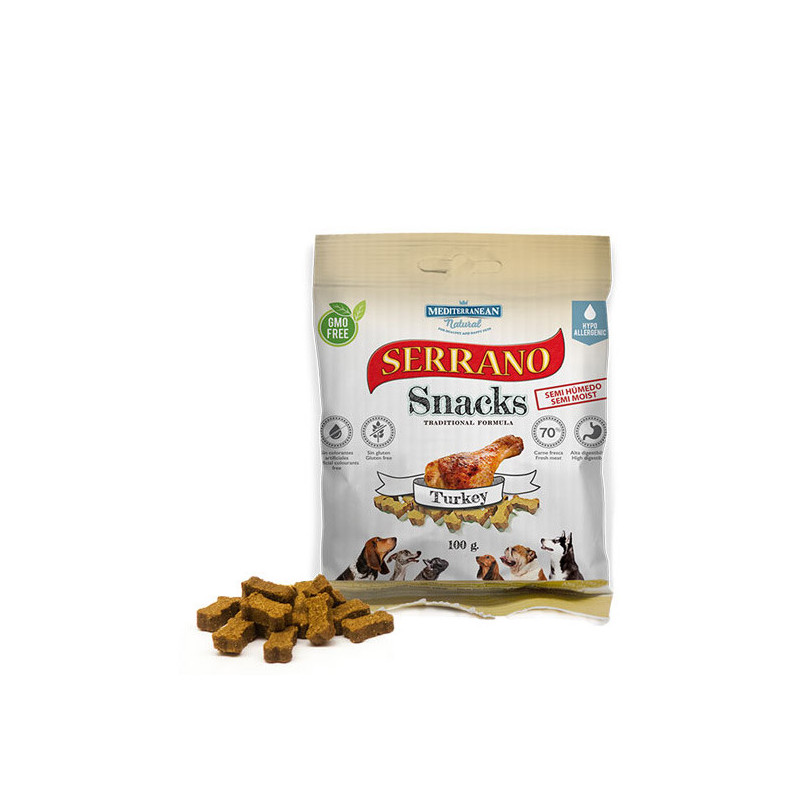 Serrano snacks - indyk