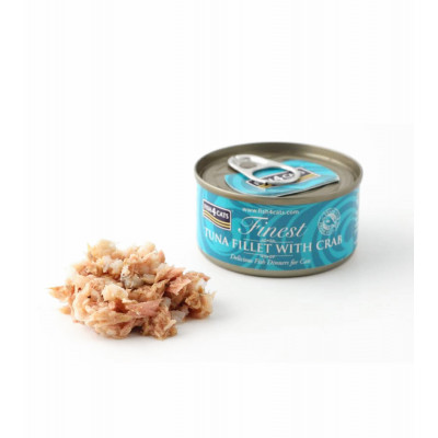 Fish4Cats - filety tuńczyka z krabem
