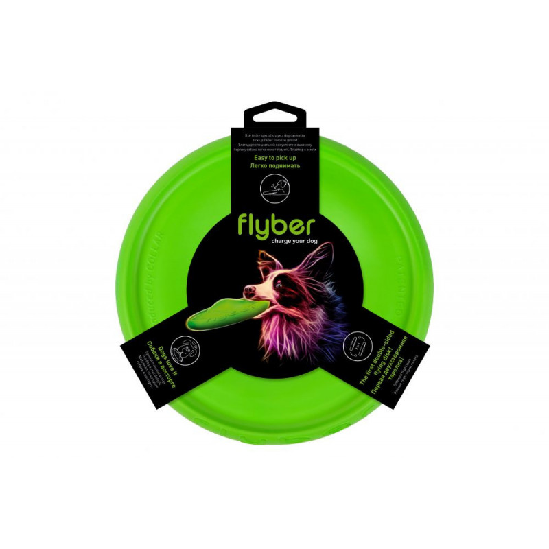 Collar FLYber - dwustronny latający dysk