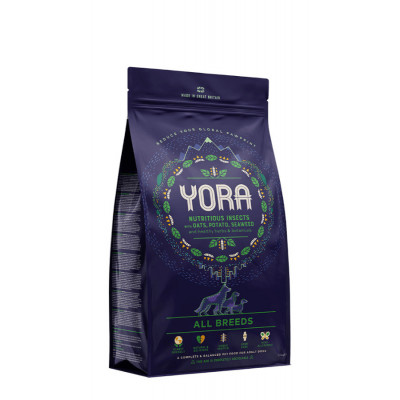 Yora - ekologiczna karma z insektów 40% owadów