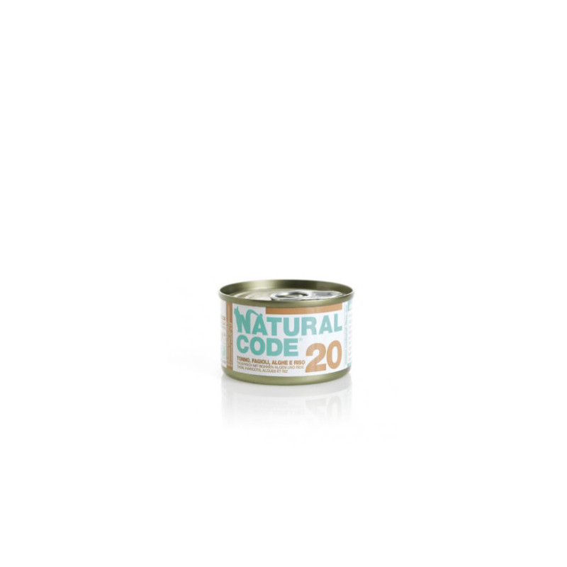 Natural Code 20 tuna, beans and seaweeds
