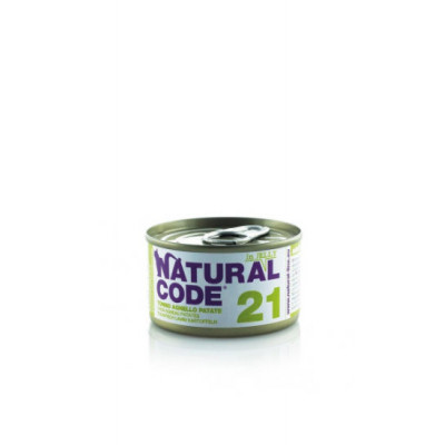 Natural Code 21 tuna, lamb and potatoes in JELLY