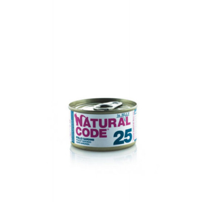Natural Code 25 chicken and sardines in JELLY