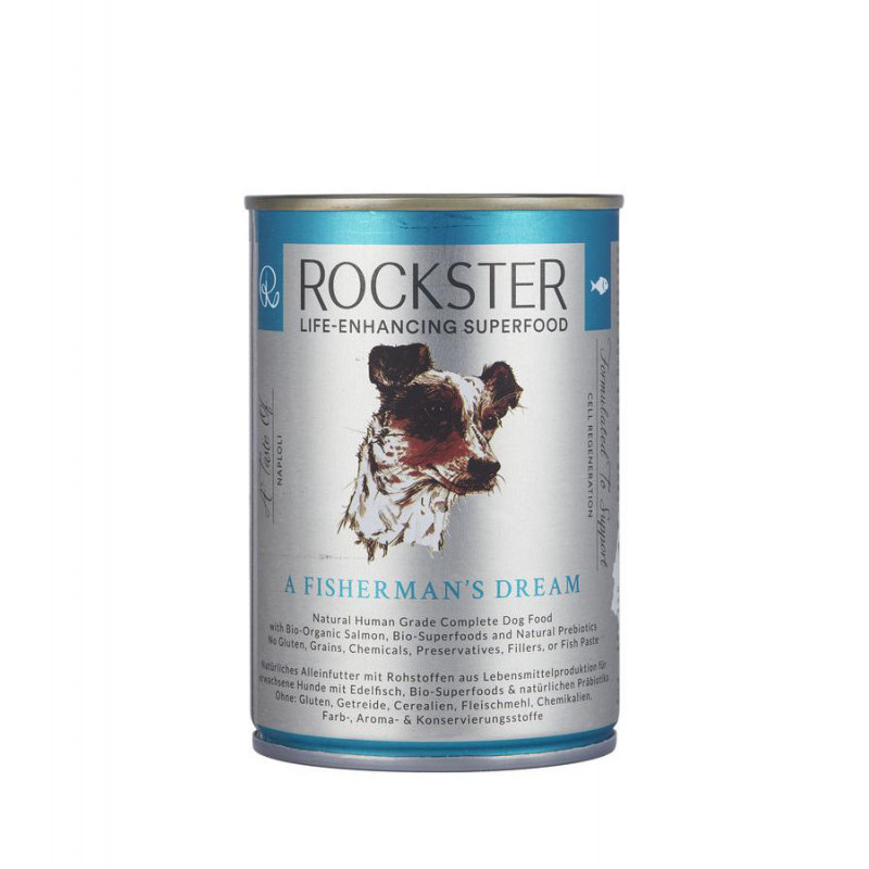 Rockster - fishermans dream - BIO łosoś, kalmary i małże