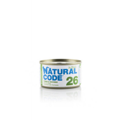 Natural Code 26 tuna and turkey in JELLY
