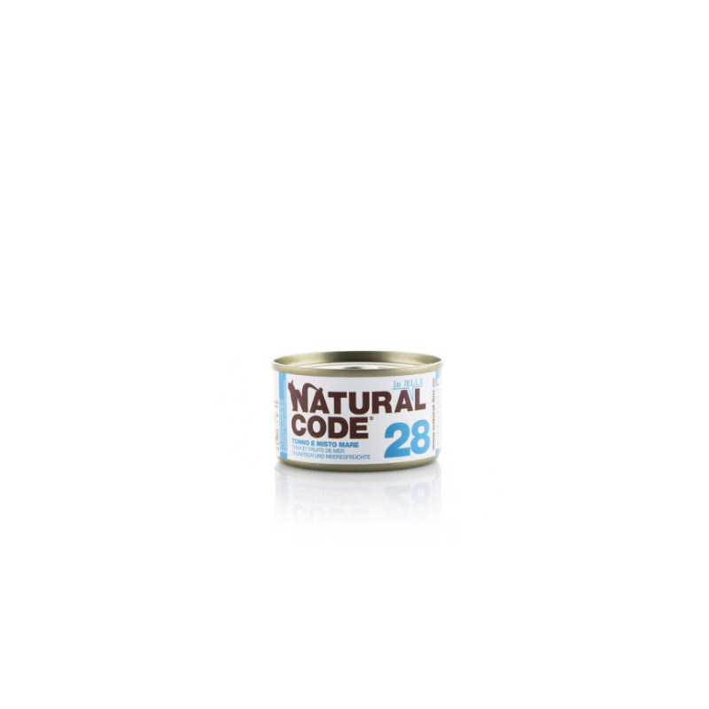 Natural Code 28 tuna and mix seafood in JELLY