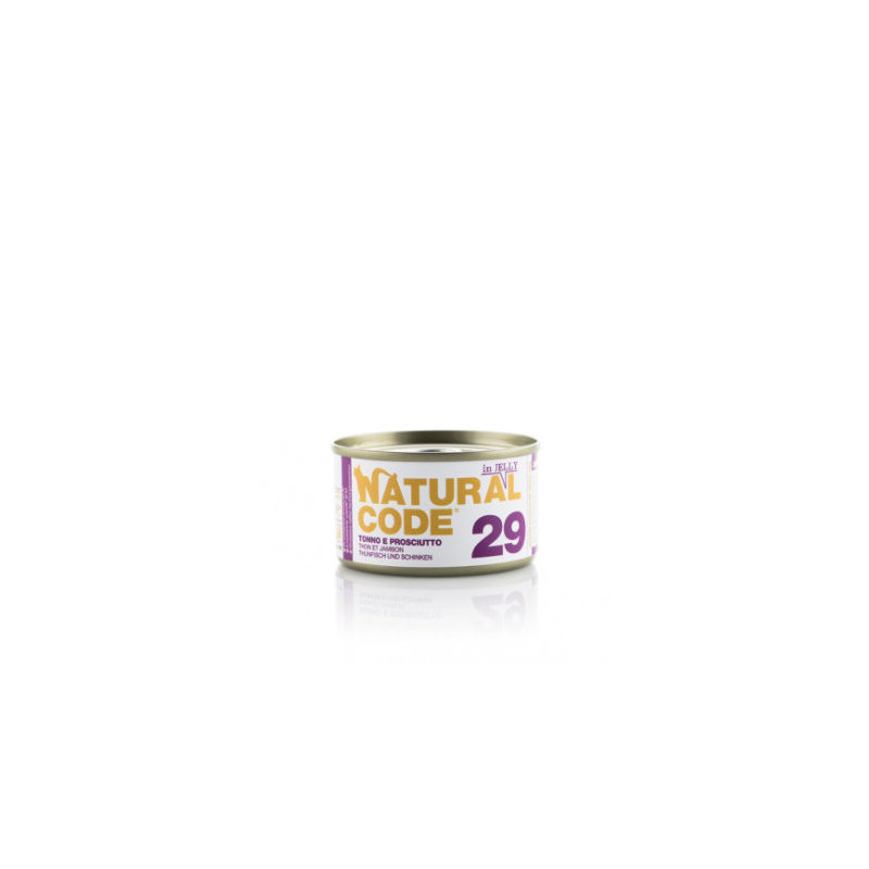 Natural Code 29 tuna and ham in JELLY
