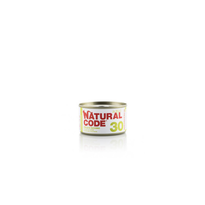 Natural Code 30 chicken and turkey in JELLY