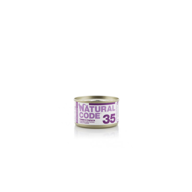 Natural Code 35 tuna and papaya