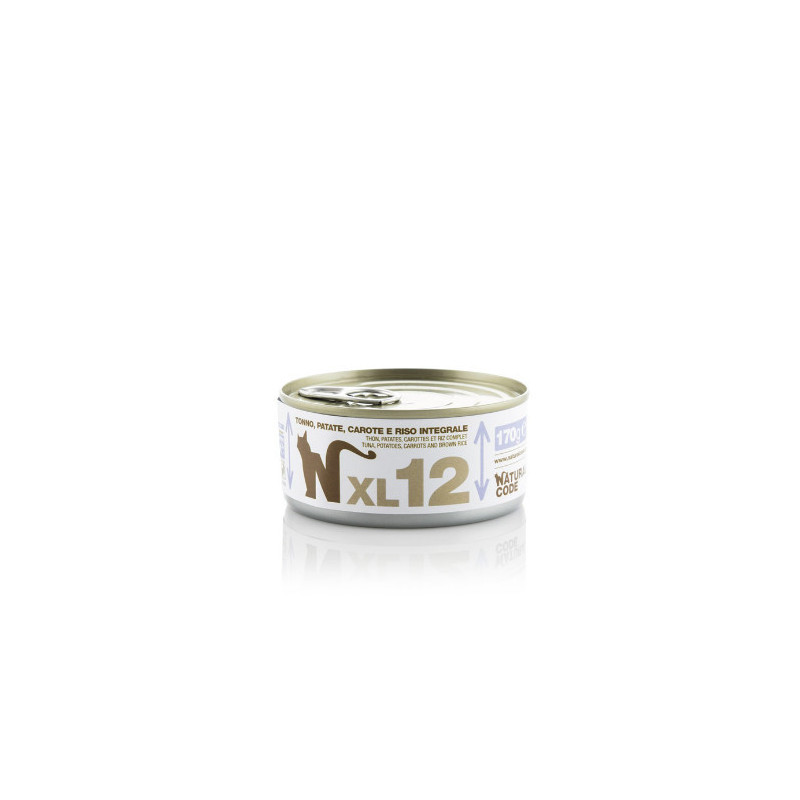 Natural Code xL 12 tuńczyk, ziemniaki, marchewki i brązowy ryż