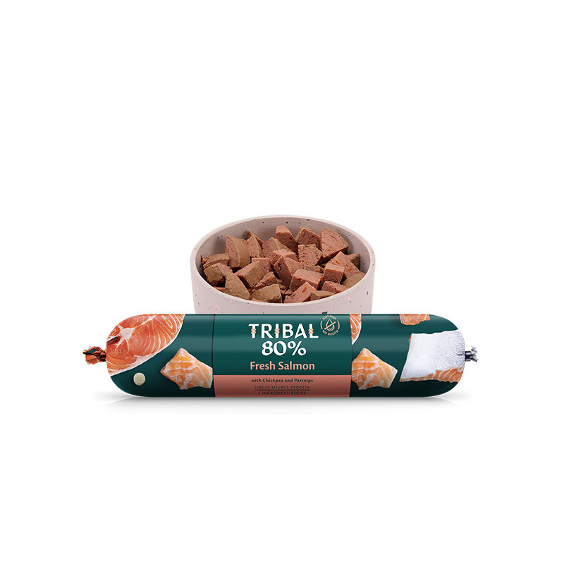 Karma kompletna TRIBAL 80% - łosoś