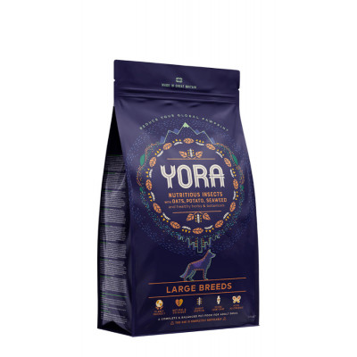 Yora LARGE BREED - ekologiczna karma z insektów 37% owadów