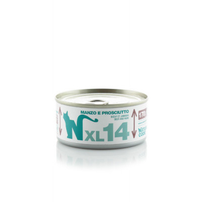 Natural Code xL 14 wołowina i szynka