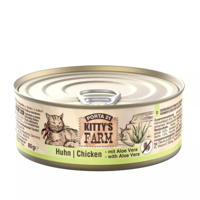 Porta kittys farm KURCZAK z aloesem