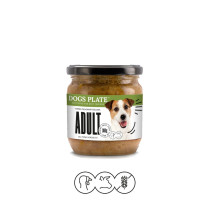 Dogs Plate adult