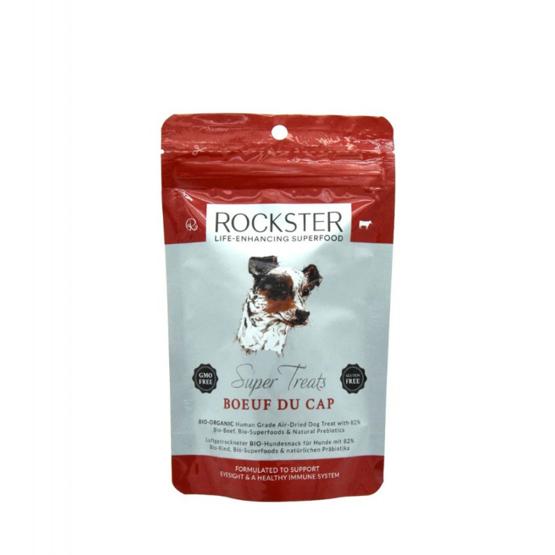 Rockster SUPER treats - boeuf du cap - BIO przysmaki z wołowiny