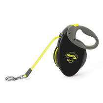 Flexi neon - smycz GIANT L 10 m taśma