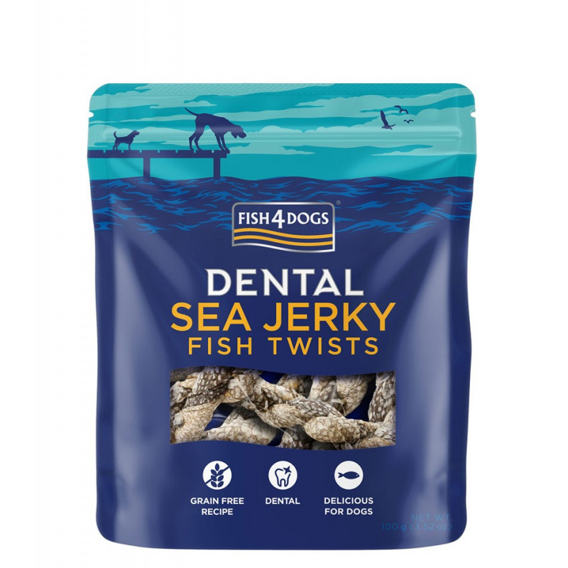 Fish-4-dogs JERKY twists