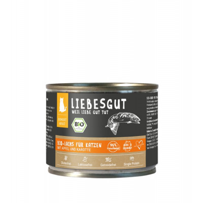 Liebesgut BIO łosoś z jabłkiem