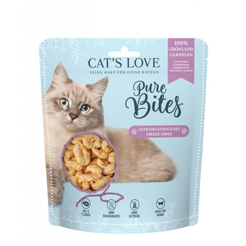 CATs LOVE przysmak PURE krewetki grenlandzkie