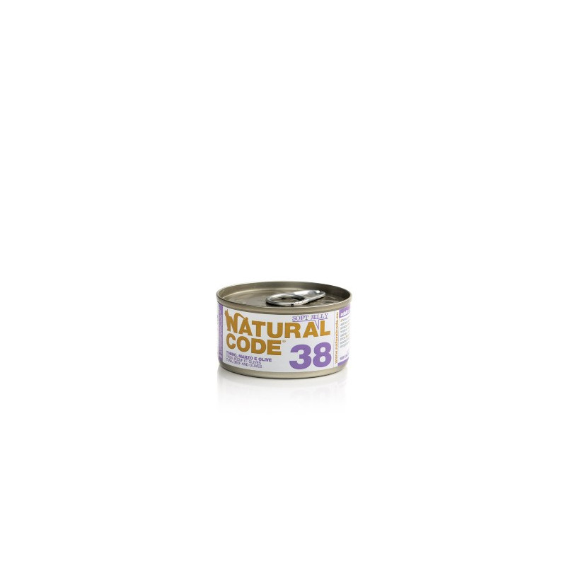 Natural Code 38 tuna, beef and olive
