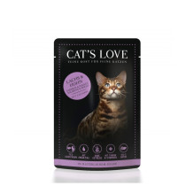CATs LOVE saszetka ŁOSOŚ z kurczakiem