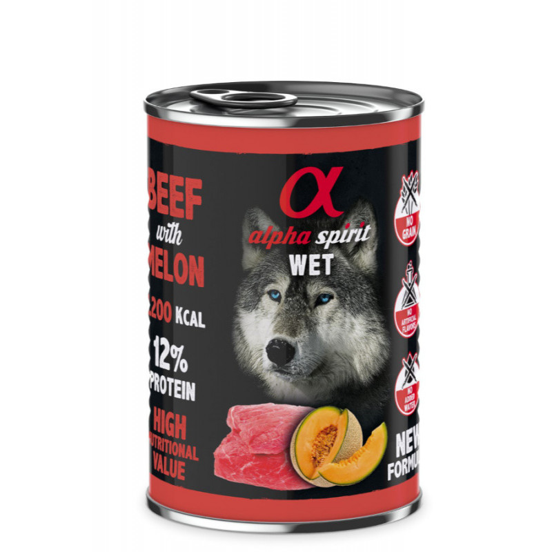 Alpha Spirit WOŁOWINA z melonem