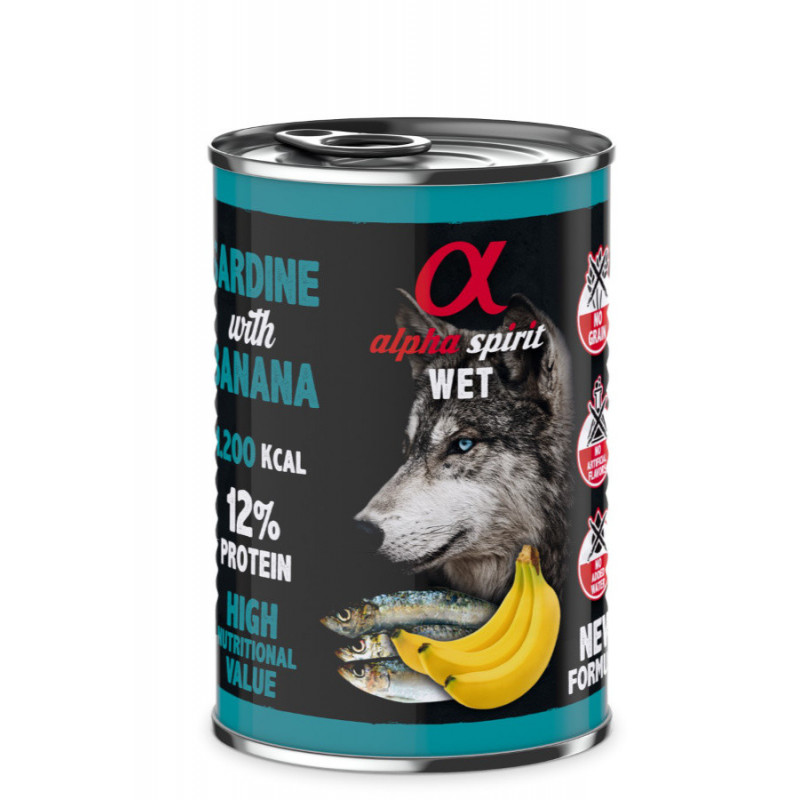Alpha Spirit SARDYNKA z bananem