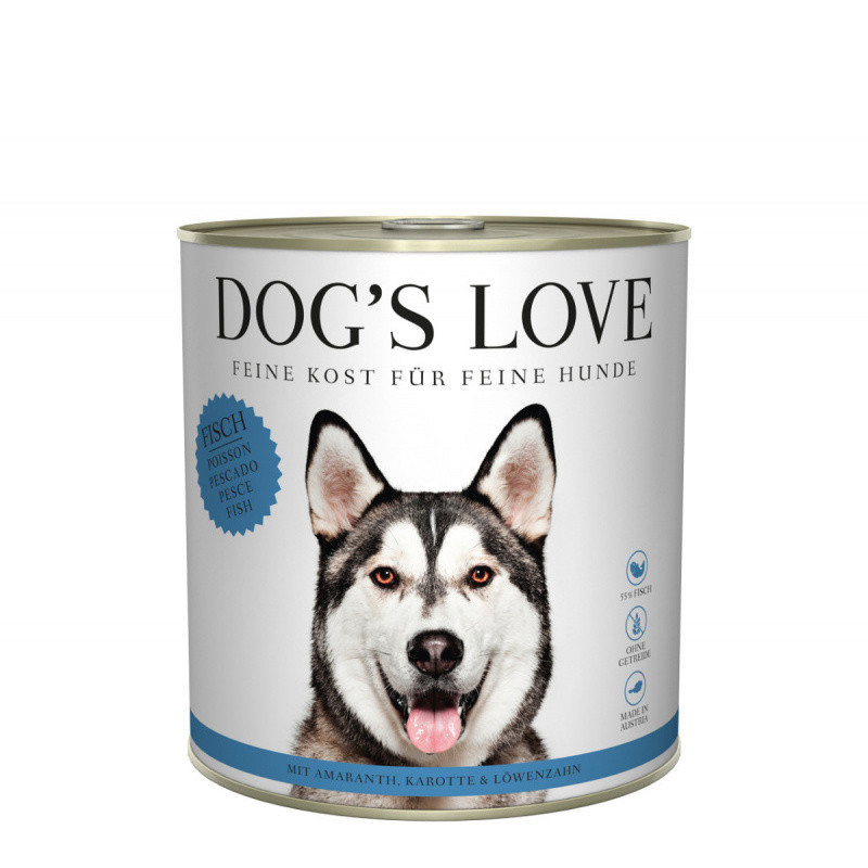 Dogs Love puszka RYBA