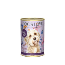 Dogs Love puszka - delikatna CIELĘCINA ze szpinakiem