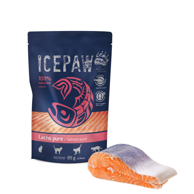 Icepaw 100% filet z łososia