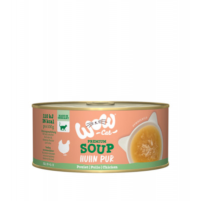 WoW cat ZUPA dla kota z kurczakiem