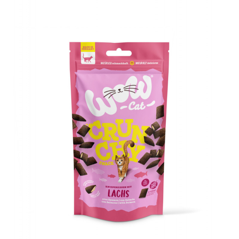 WoW cat crunchy snack ŁOSOŚ
