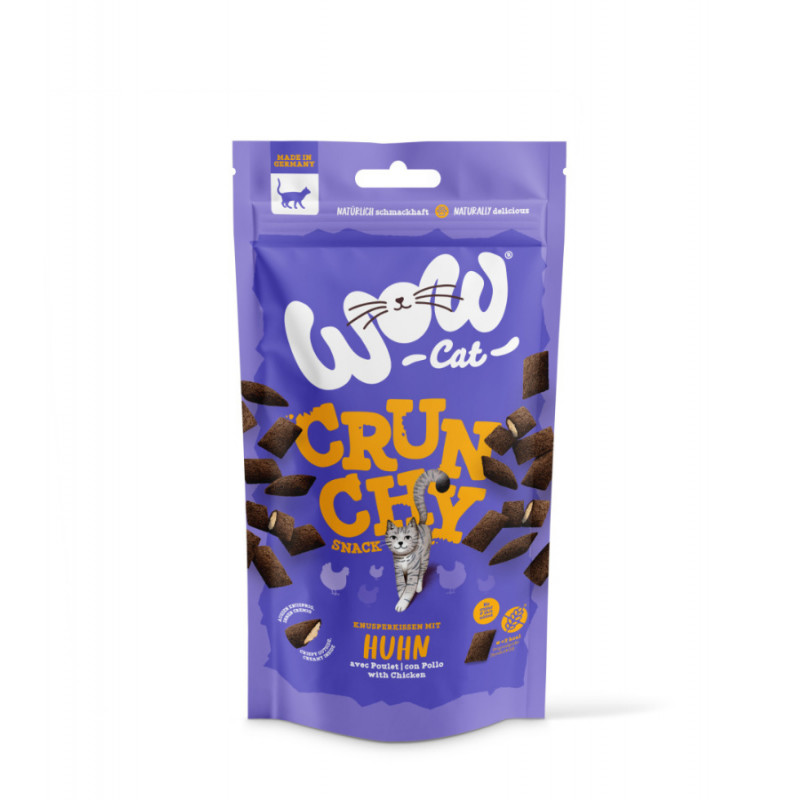 WoW cat crunchy snack KURCZAK