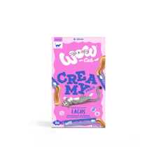 WoW cat creamy snack z ŁOSOSIEM