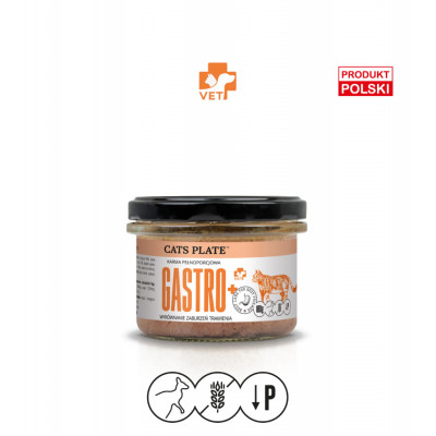 Cats Plate VET gastro plus