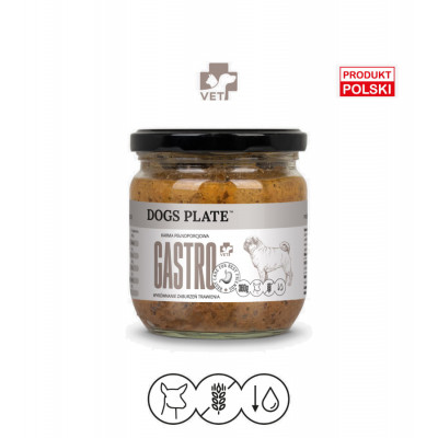 Dogs Plate VET Gastro