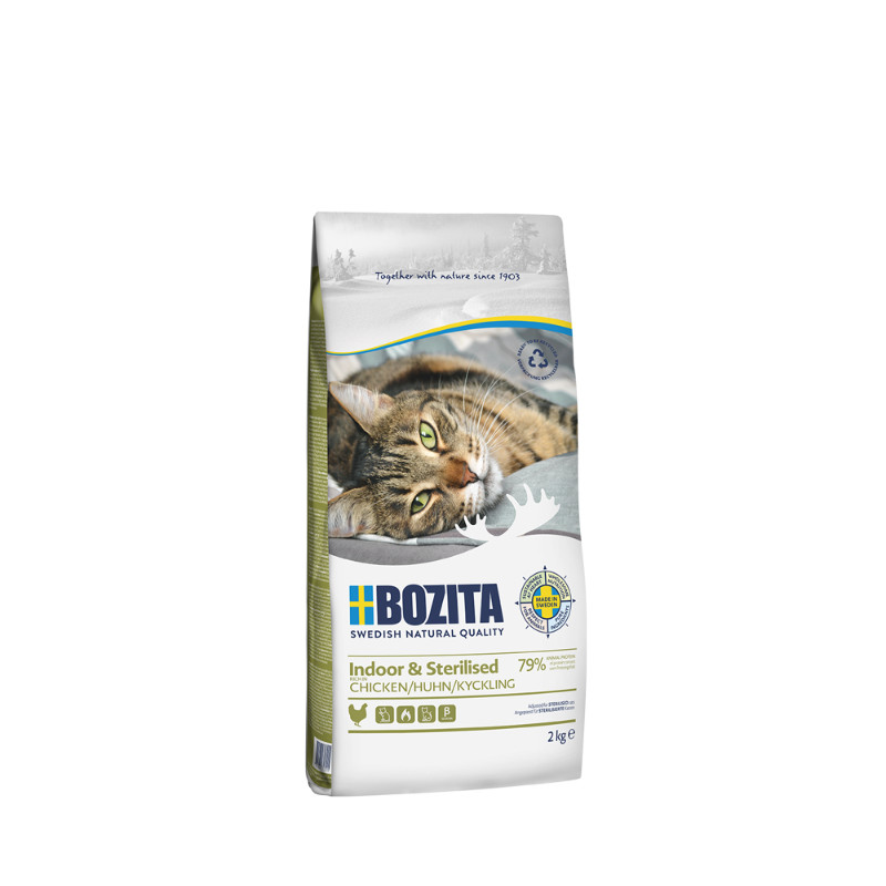 Bozita Indoor and sterilised z KURCZAKIEM