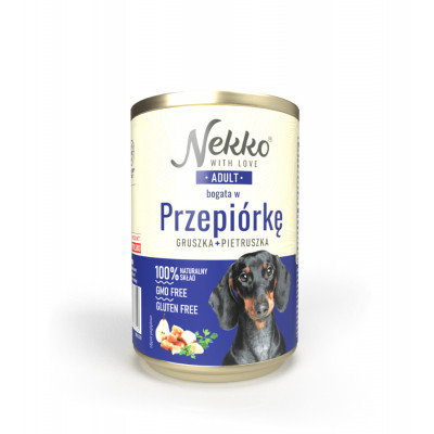 Nekko puszka ADULT bogata w przepiórkę