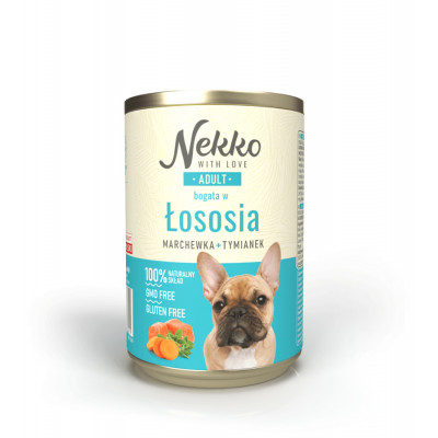 Nekko puszka ADULT bogata w łososia