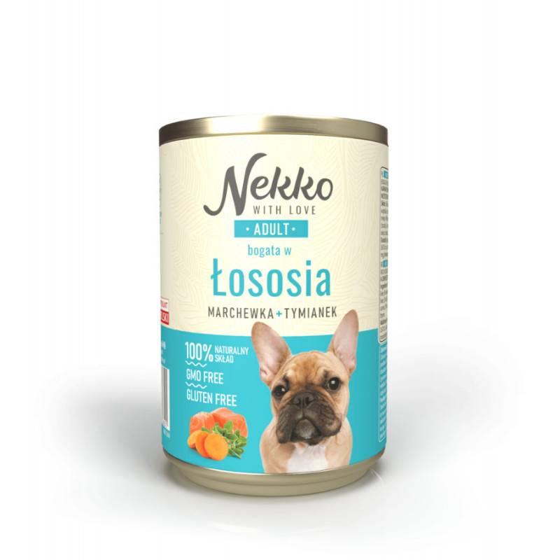 Nekko puszka ADULT bogata w łososia