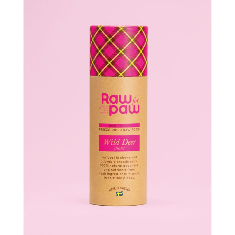 RAW for PAW liofilizowane przysmaki JELEŃ