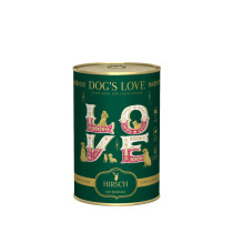 Dogs Love puszka - mięso JELENIA z kasztanami ZIMOWA EDYCJA
