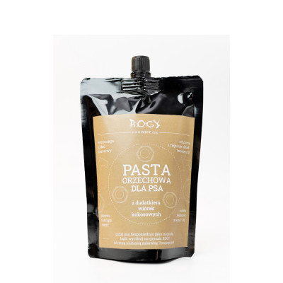 Rogy PASTA orzechowa z wiórkami kokosowymi