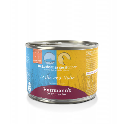 Herrmanns selection cat - łosoś i BIO kurczak