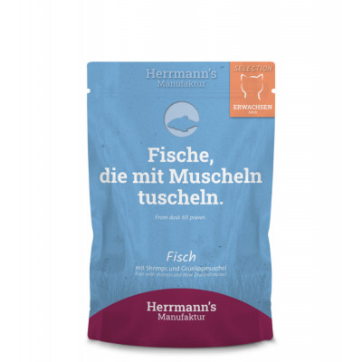 Herrmanns selection cat saszetka - ryby z krewetkami