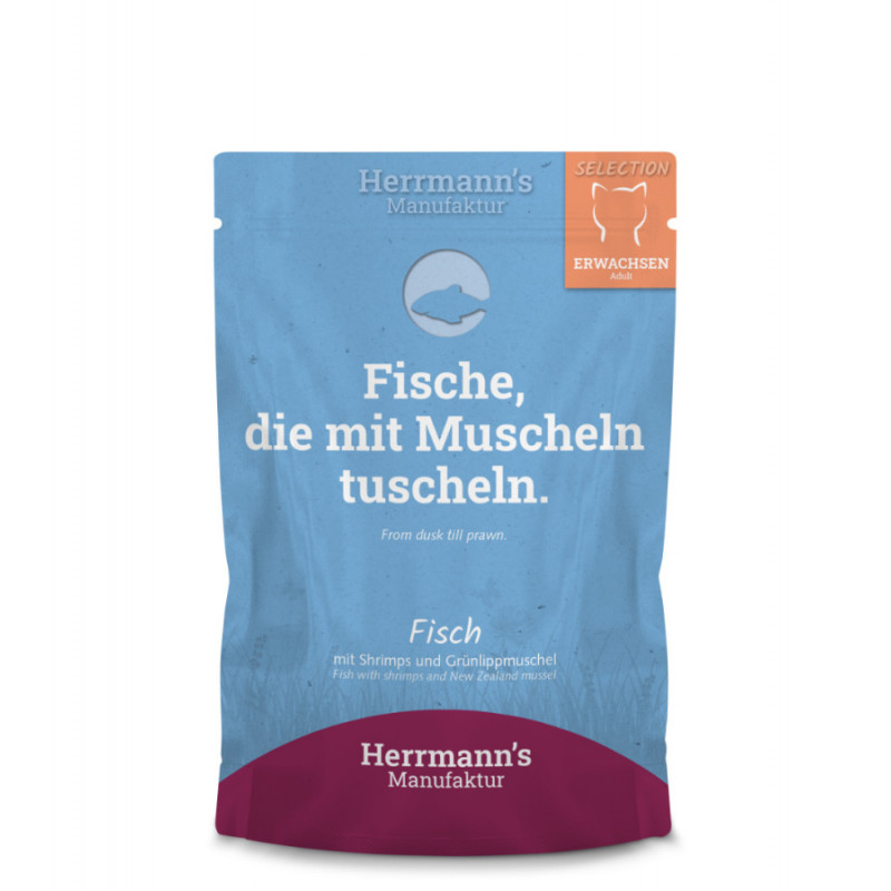 Herrmanns selection cat saszetka - ryby z krewetkami