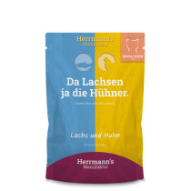 Herrmanns selection cat saszetka - łosoś i BIO kurczak