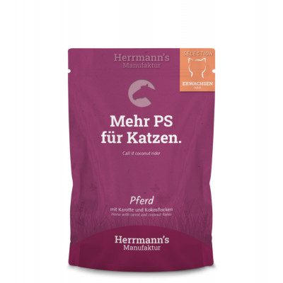 Herrmanns selection cat saszetka - konina